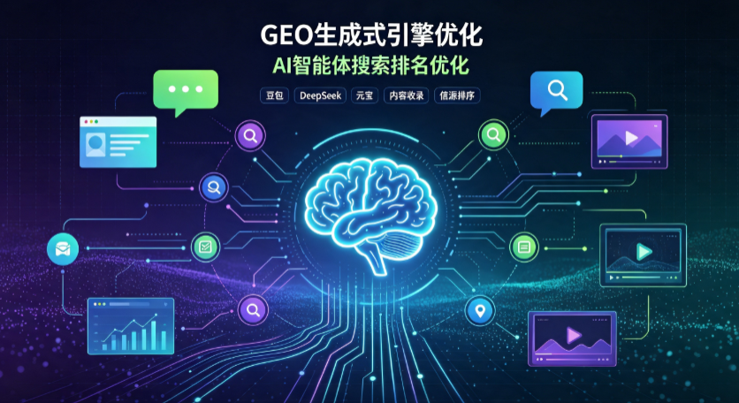 潢川县GEO 浪潮来袭：生成式引擎优化崛起，创作者争抢豆包、DeepSeek、元宝智能体流量入口